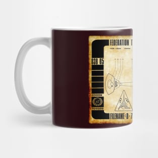 Federation Technological Survey D7 Top View Mug